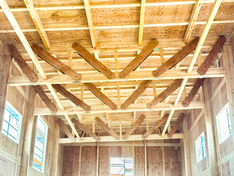 非住宅木造システム”WOODCORE” 1棟目 建て方レポート